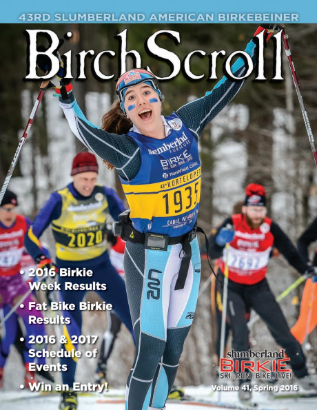 Birch Scroll Results 2016 By Birkebeiner