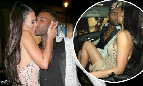 Celebs Go Dating S Jermaine Pennant And Alice Goodwin Put On Steamy Display At The Wrap Party Daily Mail Online