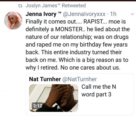 Retired Porn Star Jenna Ivory Claims Moe Johnson Raped Her Trpwl