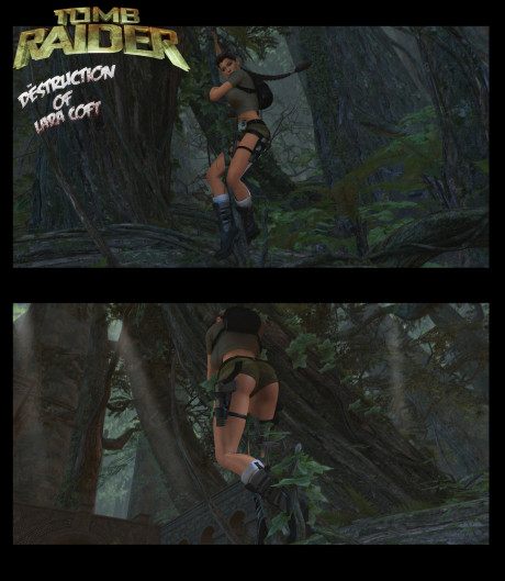 Tomb Raider Destruction Of Lara Croft Porn Cartoon Comics