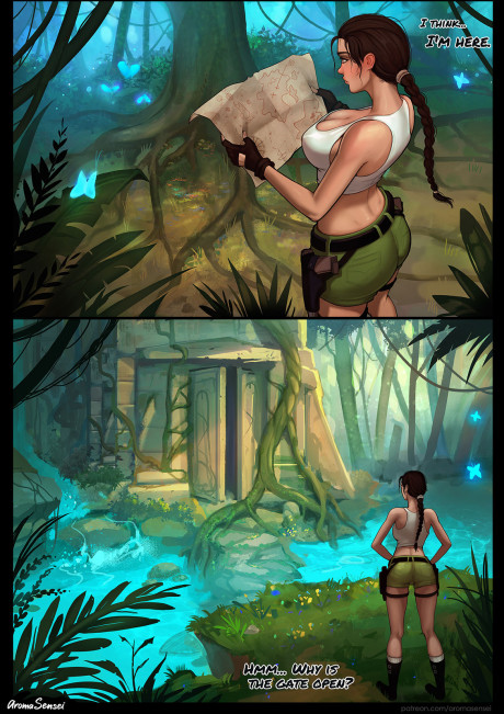 Waifunator Vol 5 Lara Croft Tomb Raider Metroid By Aromasensei English Worldporncomix
