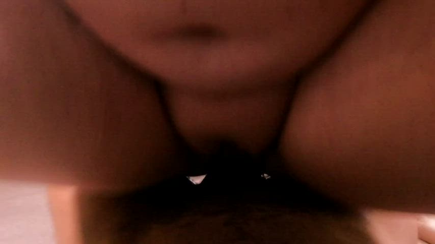 BBC humongous cock Cowgirl Homemade Hotwife Interracial Pawg snatch Lips Riding Porn GIF