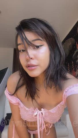 tits attractive latina Porn GIF