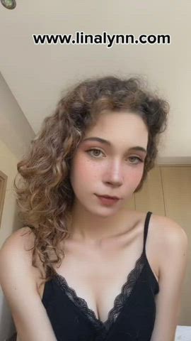 18 Years older sweet Dancing Natural breasts Small boobies teen TikTok Porn GIF