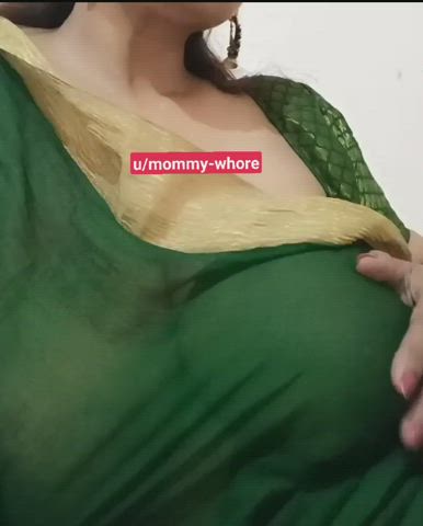 gigantic boobies melons Desi Indian Porn GIF
