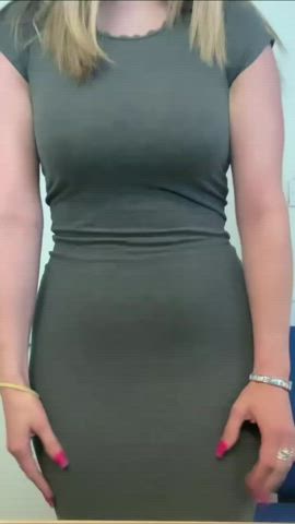 big titties tits Bouncing titties Busty Coworker Office OnlyFans cunt Porn GIF