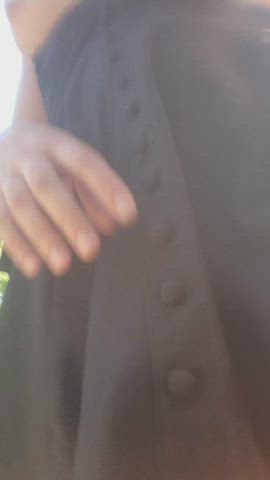 Caught Exhibitionism Exhibitionist Exposed Flashing Outdoor Public vagina pussy Lips Porn GIF