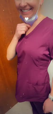 Hotwife Nurse ginger head Porn GIF