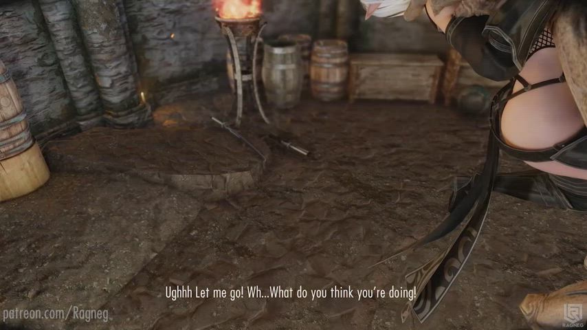 huge behind enormous tits Monster dick Porn GIF