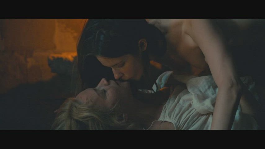 blondy breasts Brunette Lesbian Lesbians Nun vagina Eating titties Porn GIF