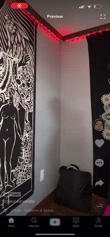 young TikTok boobies Porn GIF