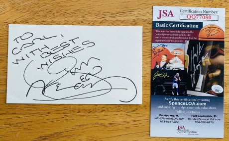 Jan And Dean Signed Autographed Jsa Sales Certified