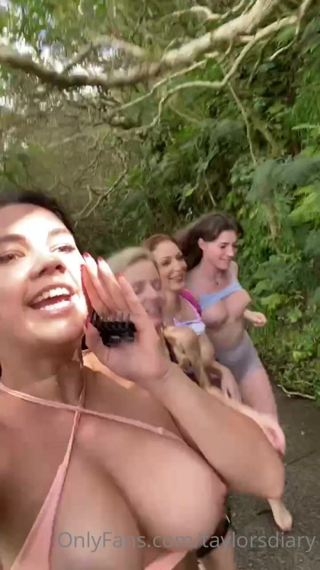 Dare Taylor Naked Hiking With Friends