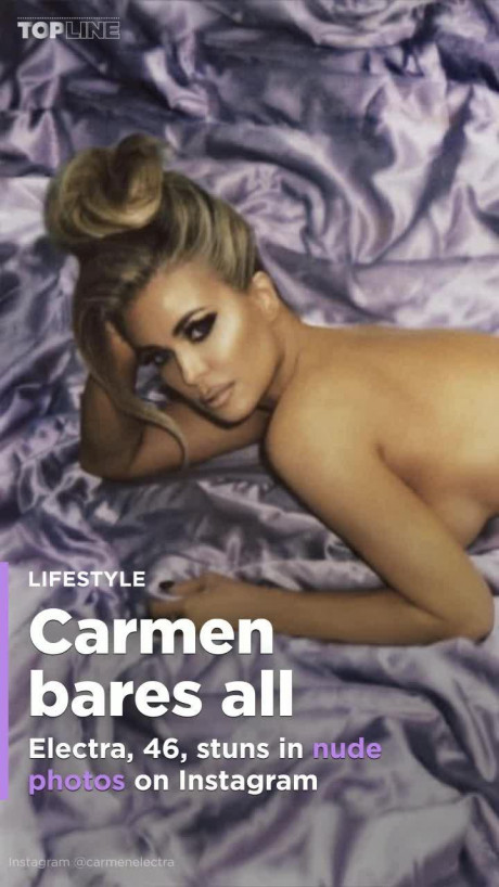 Carmen Electra 46 Bares All In Sexy Photo